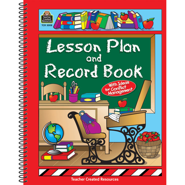 Teacher Created Resources Lesson Plan and Record Book Wayfair